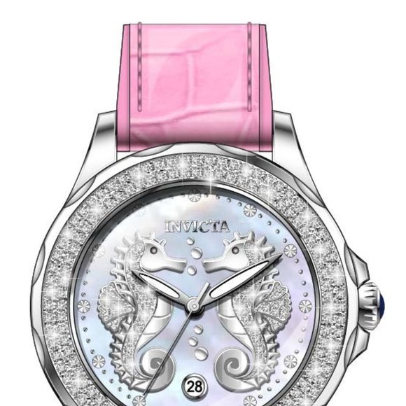 Invicta Ocean Voyage Wildflower Seahorse Quartz main image 5